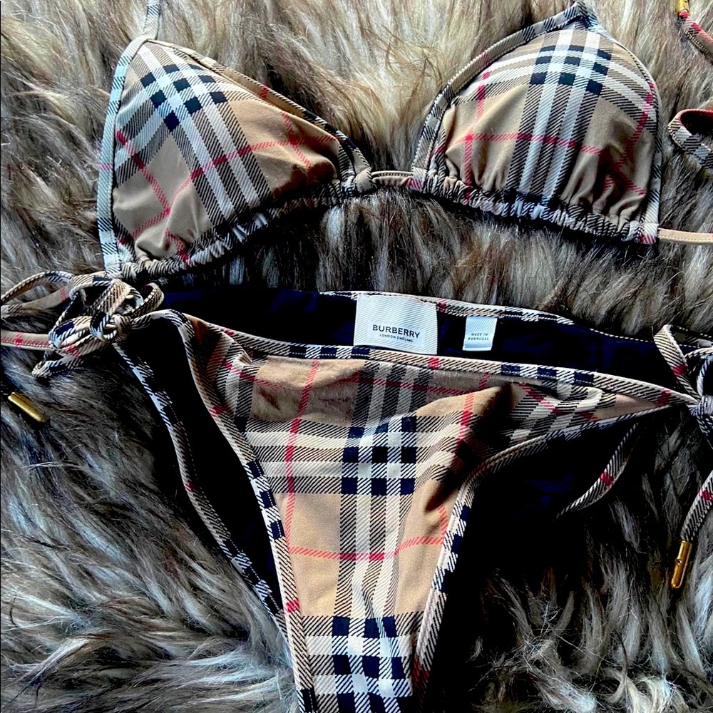 Burberry two piece bikini